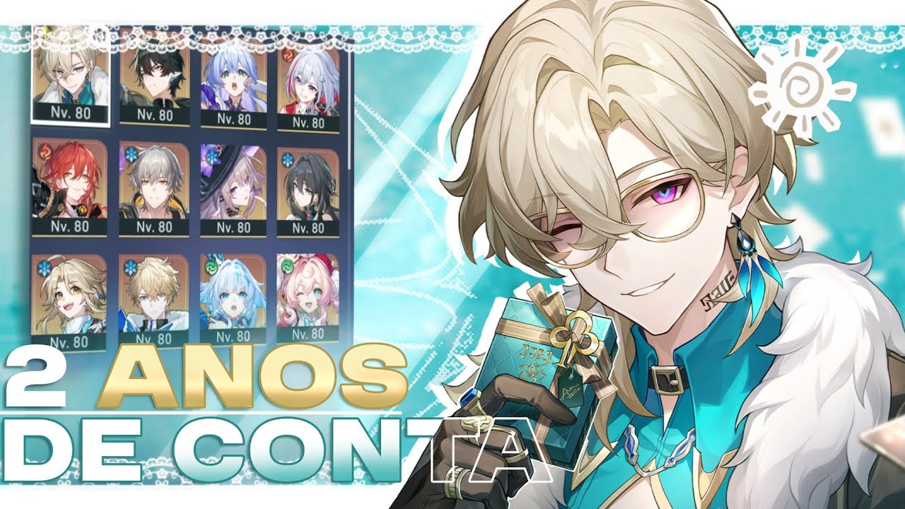 ⋆𐙚₊˚MOSTRANDO MINHA CONTA DO STAR RAIL DEPOIS DE 2 ANOS JOGANDO || Honkai: Star Rail