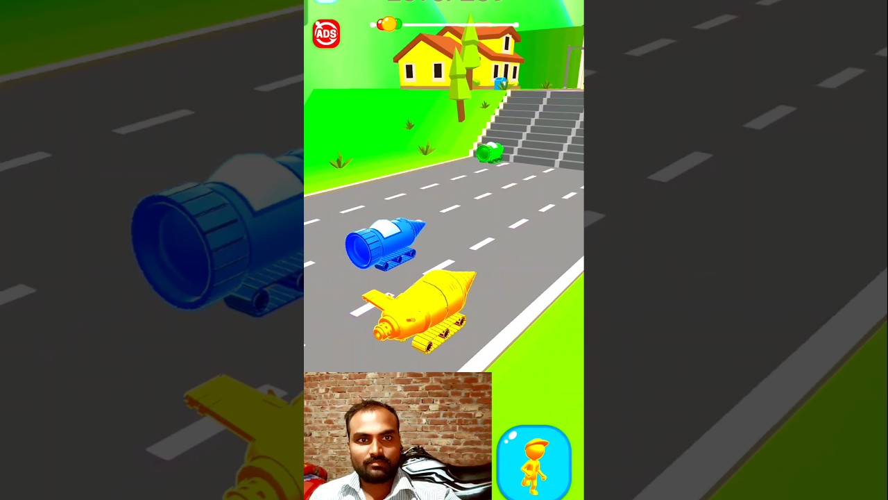 Shape shifting transform race gameplay #shorts