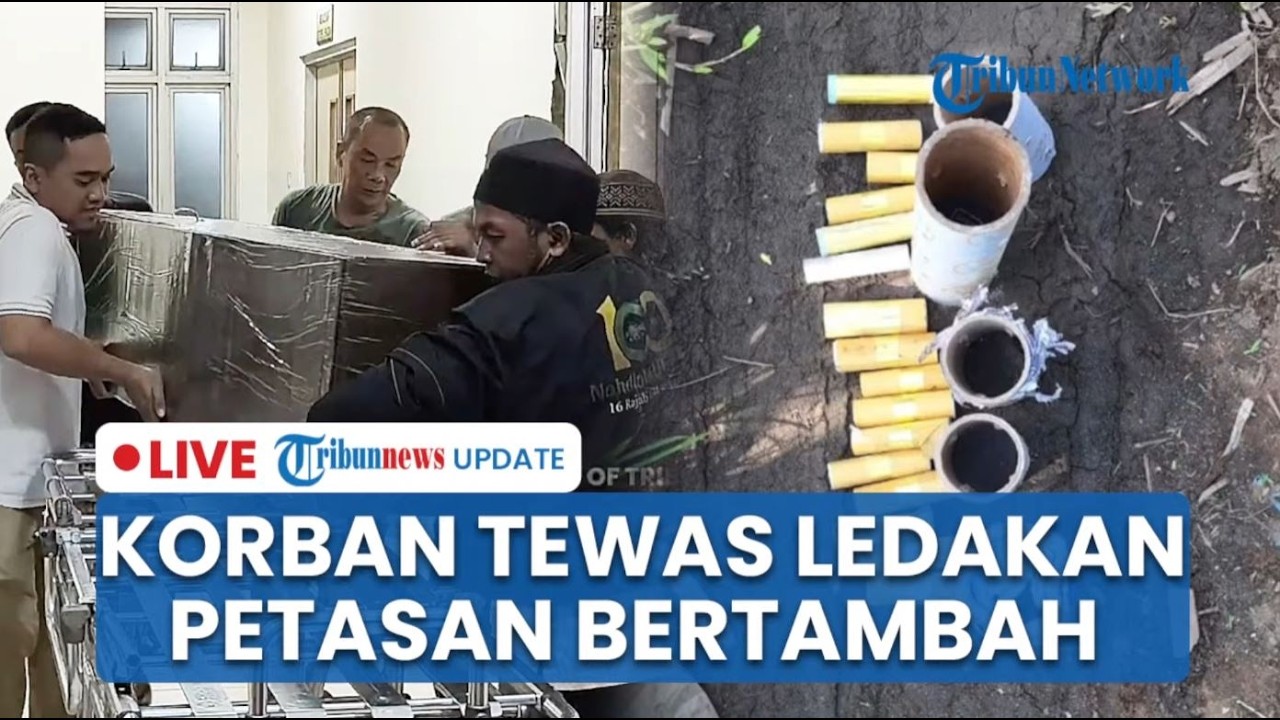 🔴 LIVE: Korban Tewas Akibat Ledakan Petasan di Pekalongan Bertambah, Total 2 Orang Tewas, 2 Dirawat