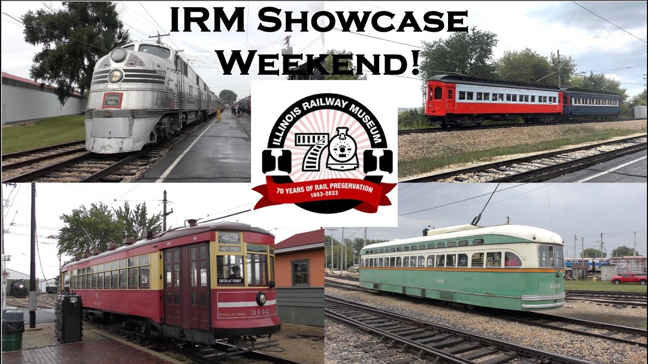 The Nebraska Zephyr and Interurban Cars and Trollies - IRM ShowCase Weekend 2023