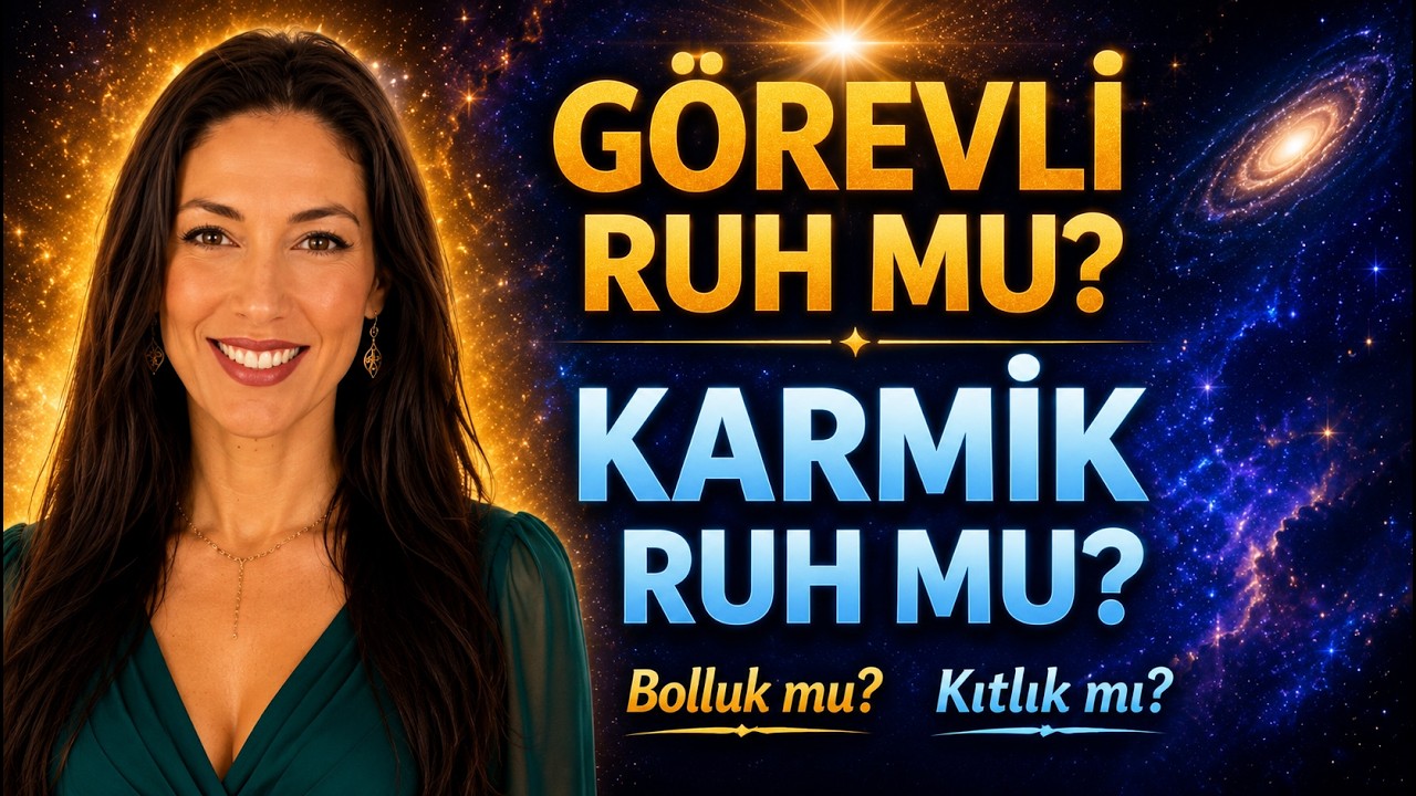GÖREVLİ RUH MU? KARMİK RUH MU? Bolluk mu? Kıtlık mı?  #ruhsaluyanış#spiritüelbilgi#görevliruh