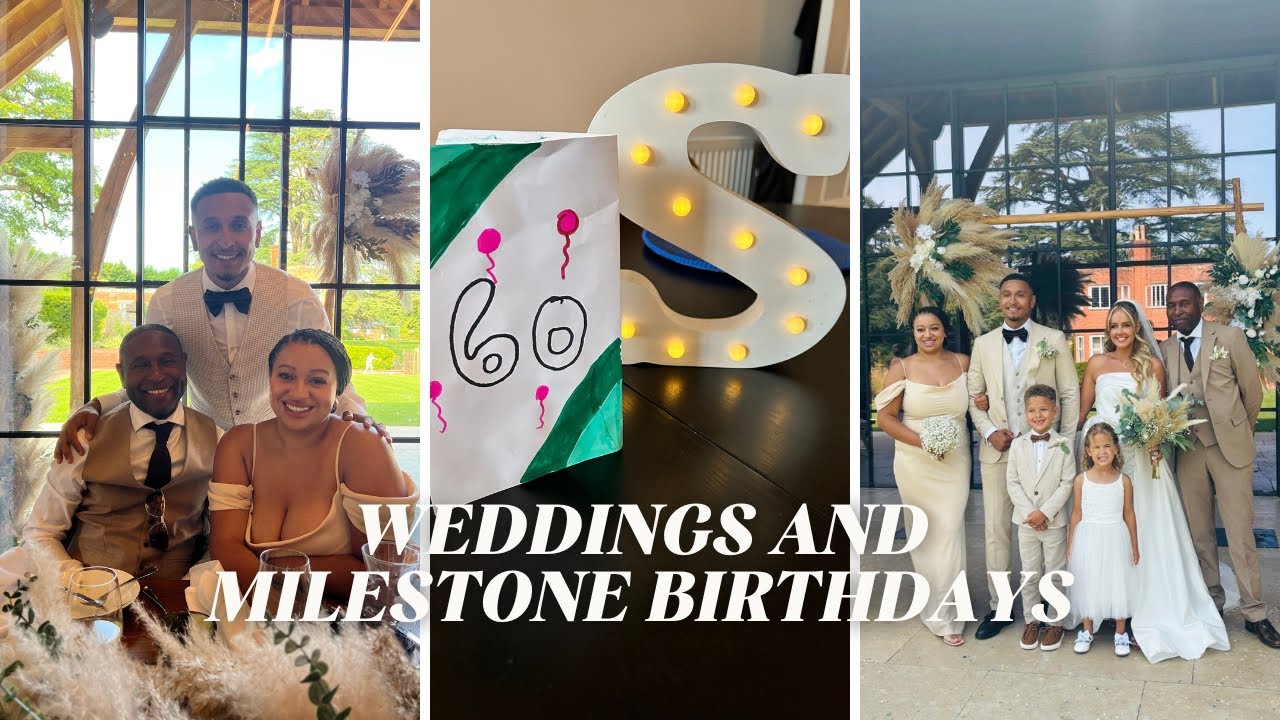 BONUS: Weddings and milestone birthdays 💜