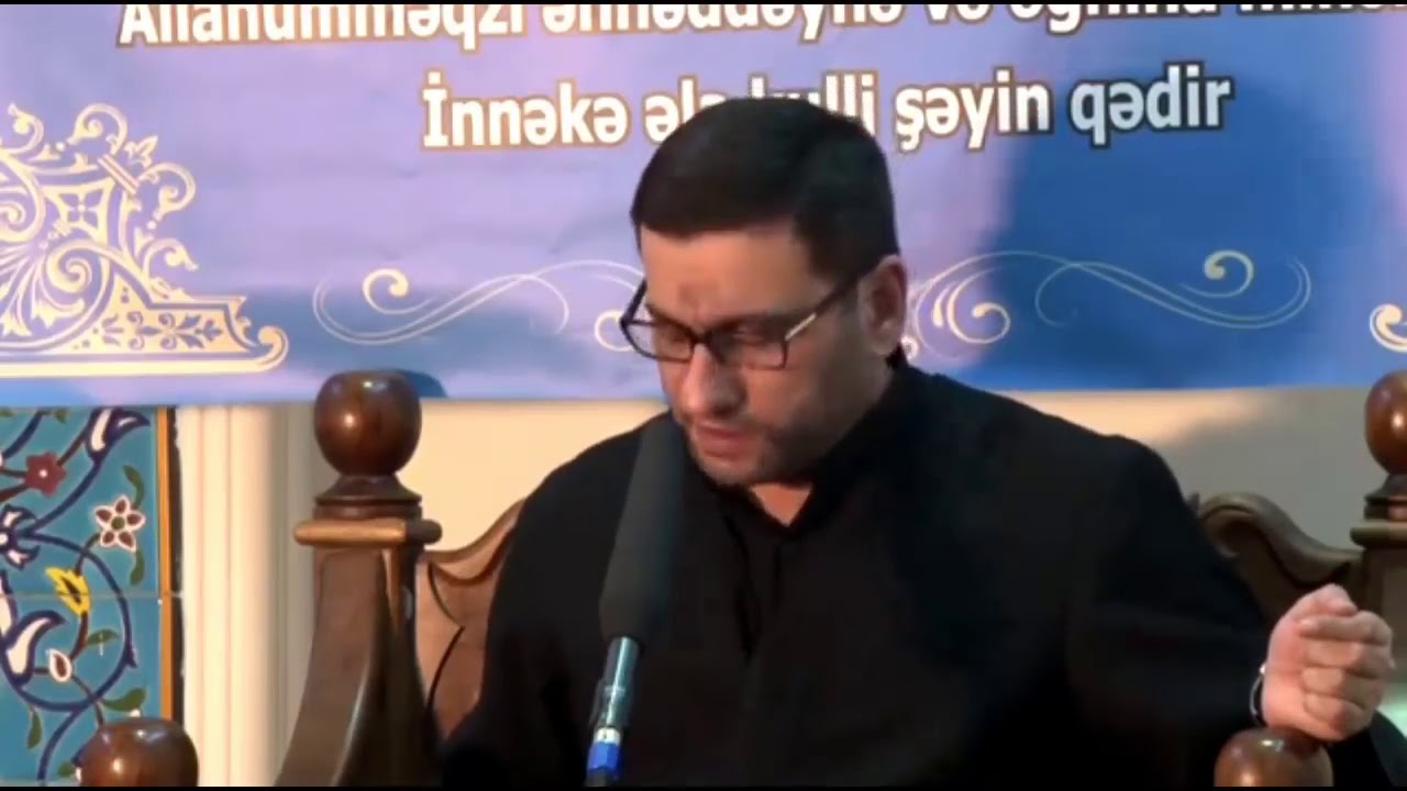 Hacı Şahin &ccedil;ox təsirli hərkəsi ağladıcı s&ouml;zlər M&uuml;nacat Allahla 2018