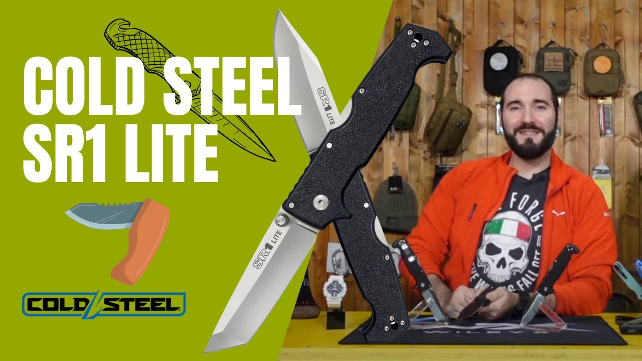 COLD STEEL SR1 LITE E COME FUNZIONA IL TRI-AD LOCK - RECENSIONE COMPLETA