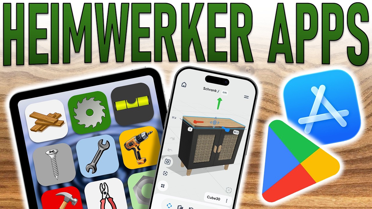 Hilfreiche APPS und WEBSITES f&uuml;r HEIMWERKER