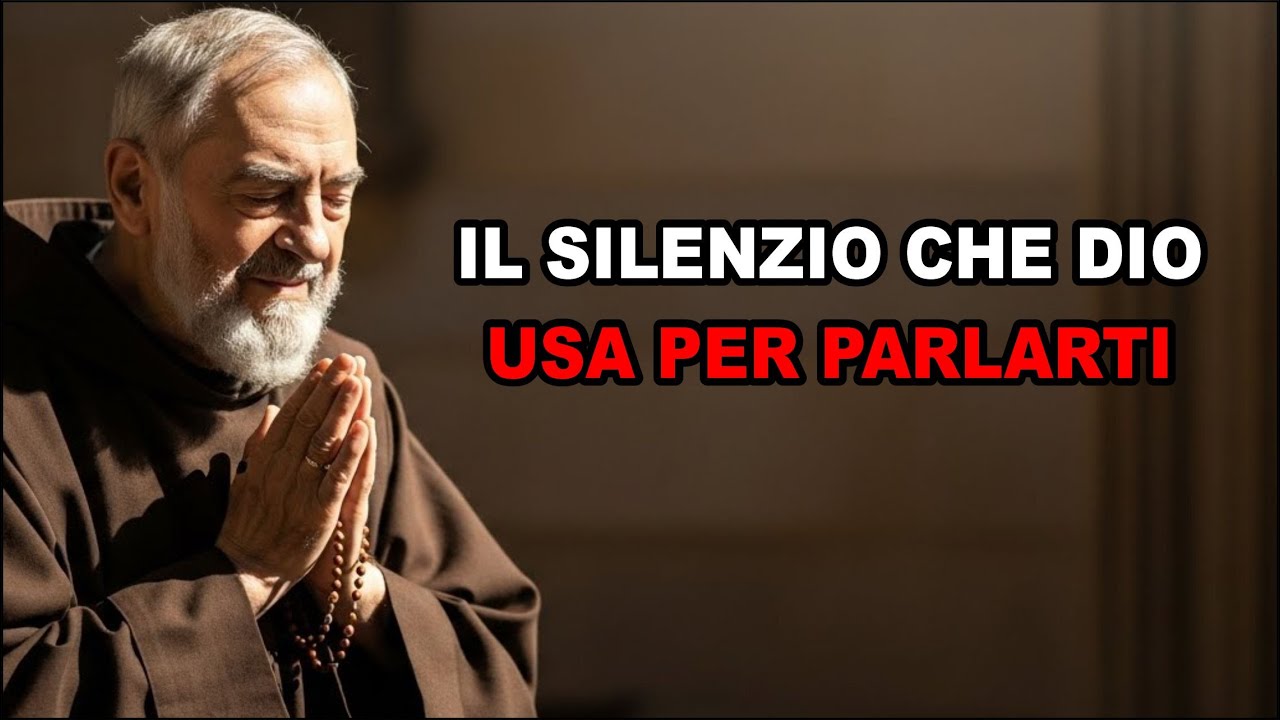 IL SILENZIO CHE DIO USA PER PARLARTI