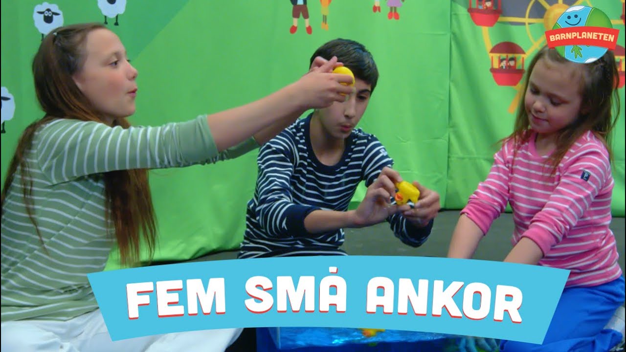 Fem små ankor - Barnmusik och barnsånger med Minikompisarna