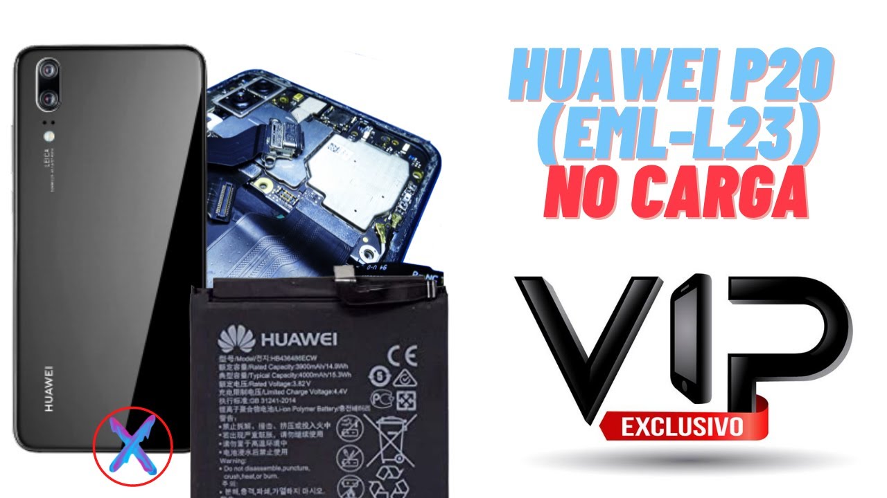 HUAWEI P20 NO CARGA (eml-l29)