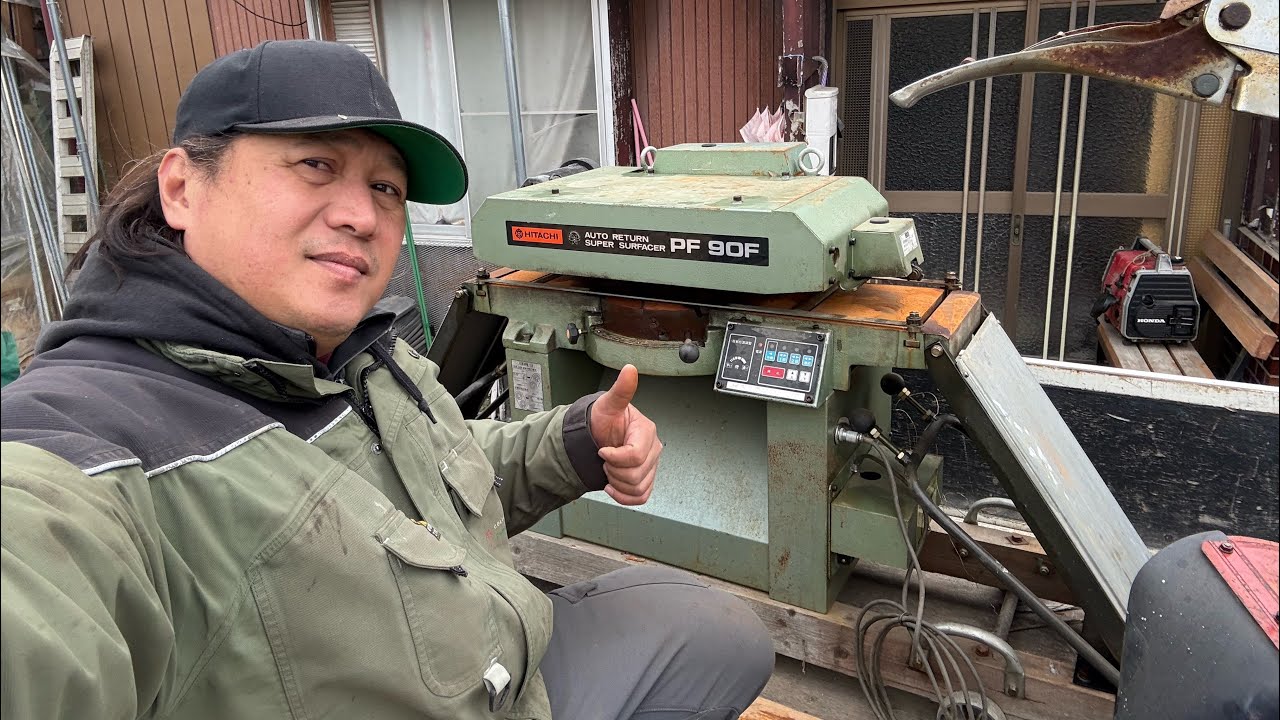 Bought a Secondhand Wood Planer that was left outside the Driveway 