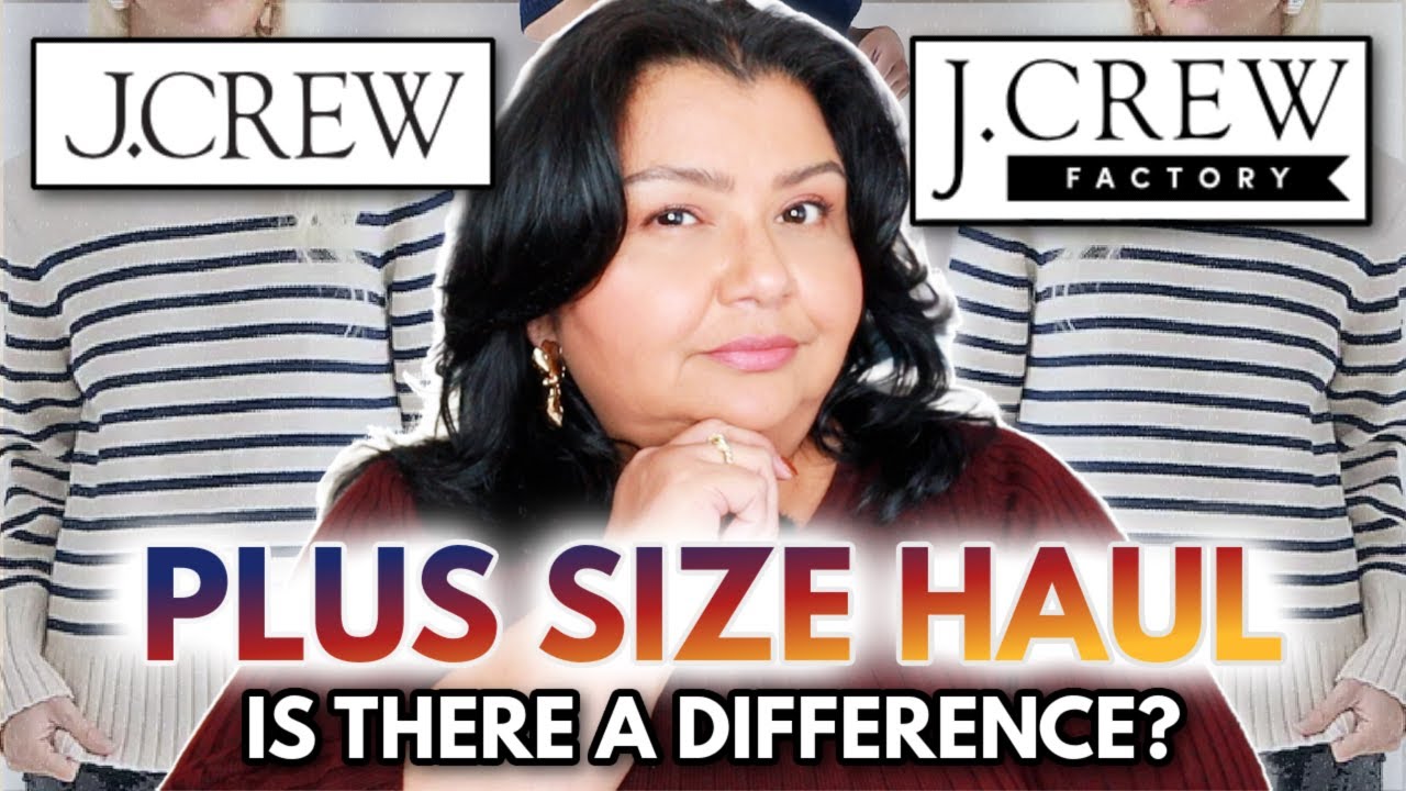 Я попробовала J Crew и J Crew Factory Plus Size *вы не поверите, что я обнаружила!*