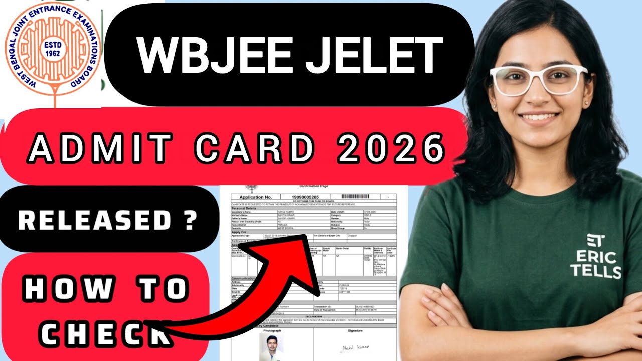 wb jelet admit card 2026 | west bengal jelet admit card 2026