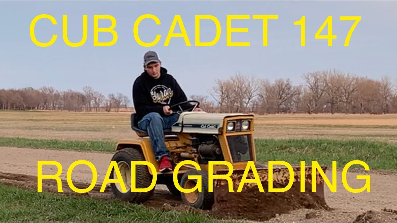 Cub Cadet 147 Road Grading