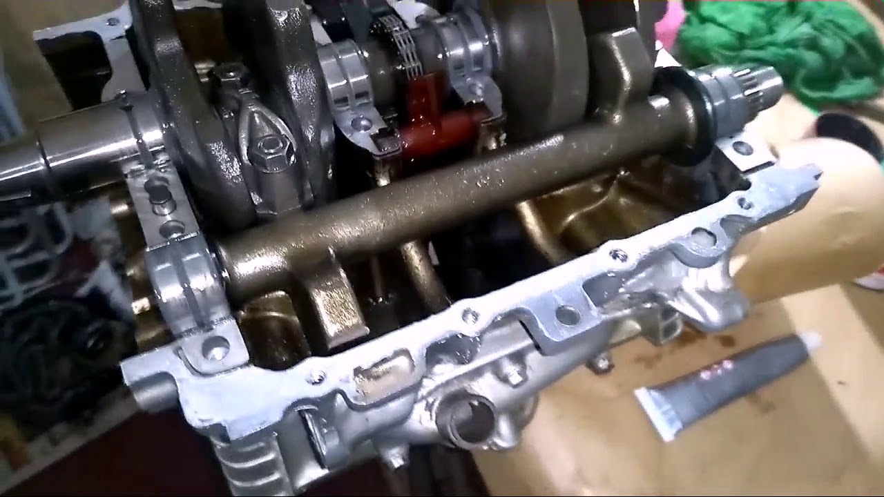 Motor CB 500 98 Montagem das carcaças