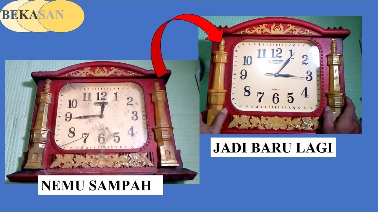 Restorasi jam tua maspion