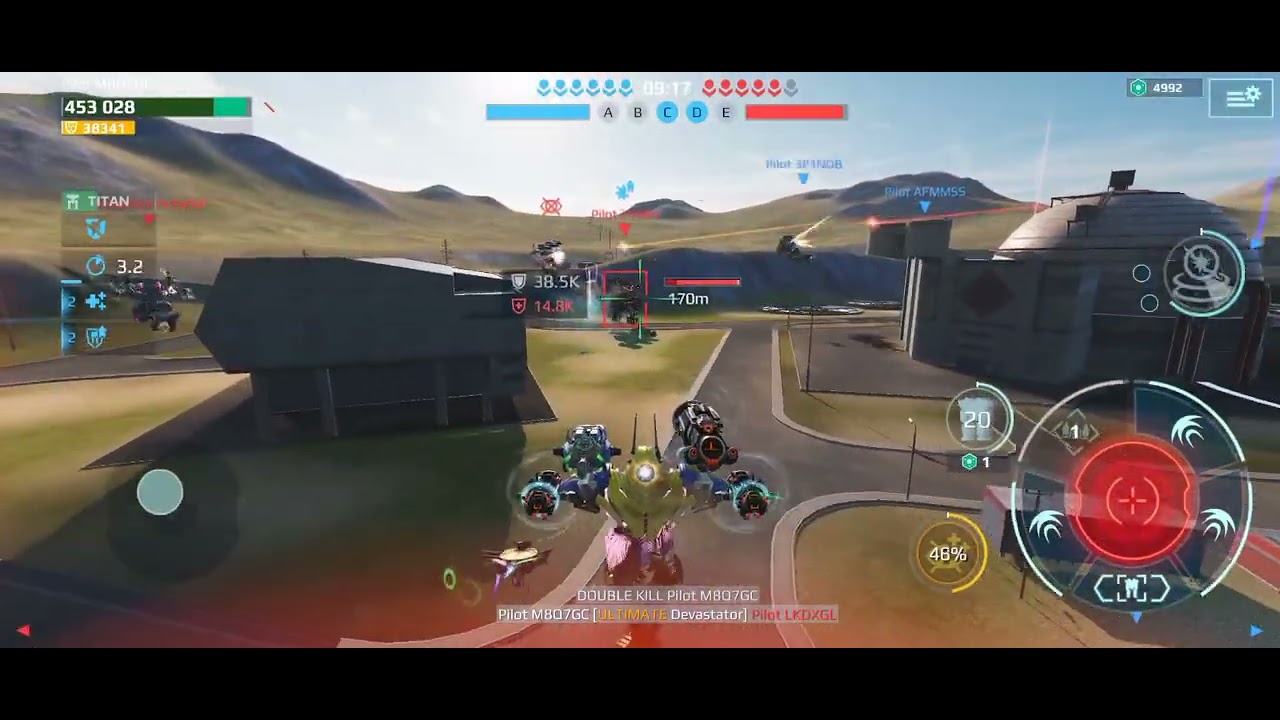 Wr test teth with ue scatter and ue  devastator 