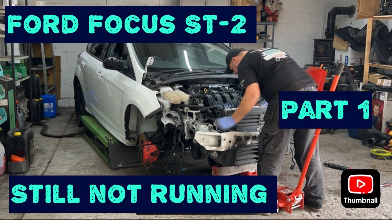 Ford Focus ST-2 2016 года после рестайлинга, горячий хэтчбек, Copart UK, восстановление, часть 1,...