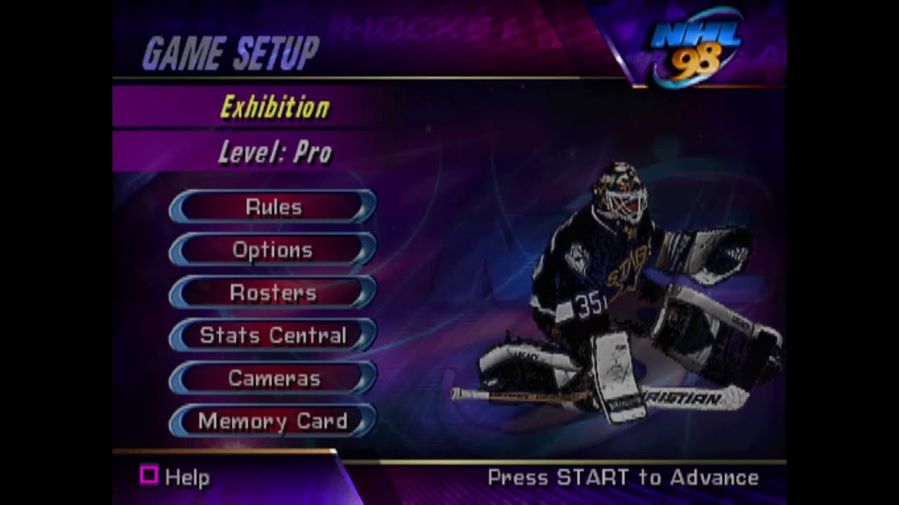 Menu Theme 1 - NHL 98 Menu Soundtrack