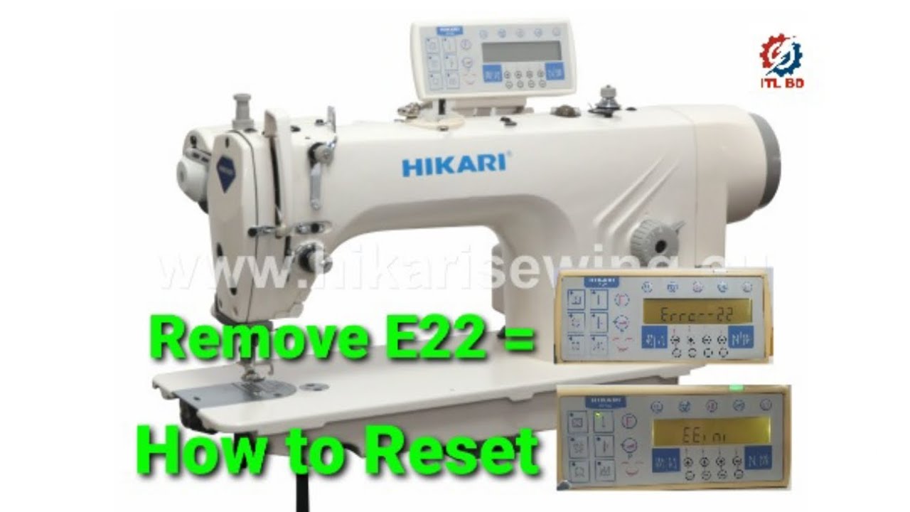 Hikari H8800 Remove E22,How to Reset.