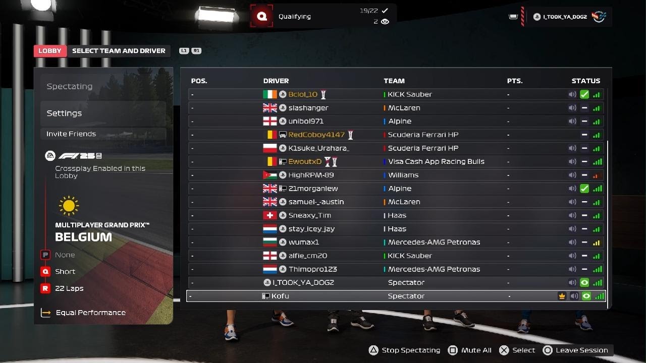 GLR T3 round 8 Spa SQ