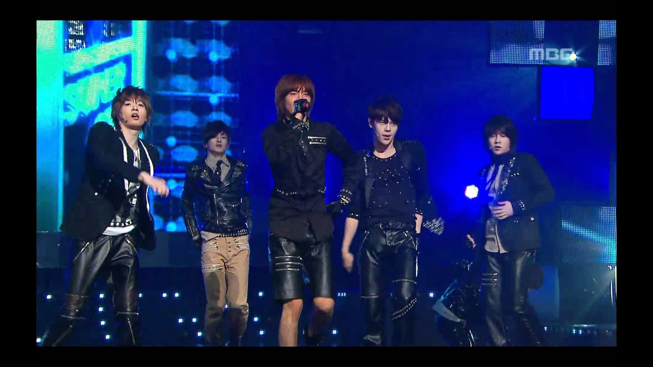 Choshinsung - Super Star, 초신성 - 슈퍼 스타, Music Core 20080510