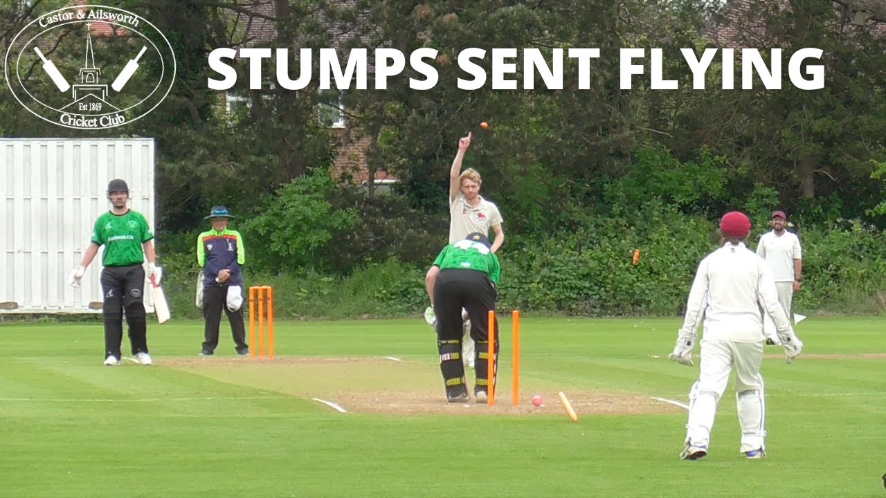 STUMPS SENT FLYING | Club Cricket Highlights - Castor & Ailsworth CC vs Cambridge NCI CC
