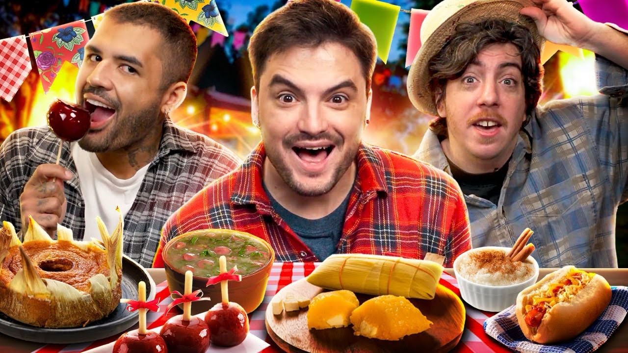 PROVANDO COMIDAS DE FESTA JUNINA&nbsp;2024