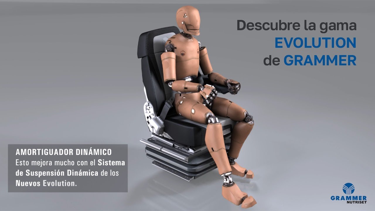 Gama Evolution de Grammer - Los asientos más evolucionados para maquinaria profesional