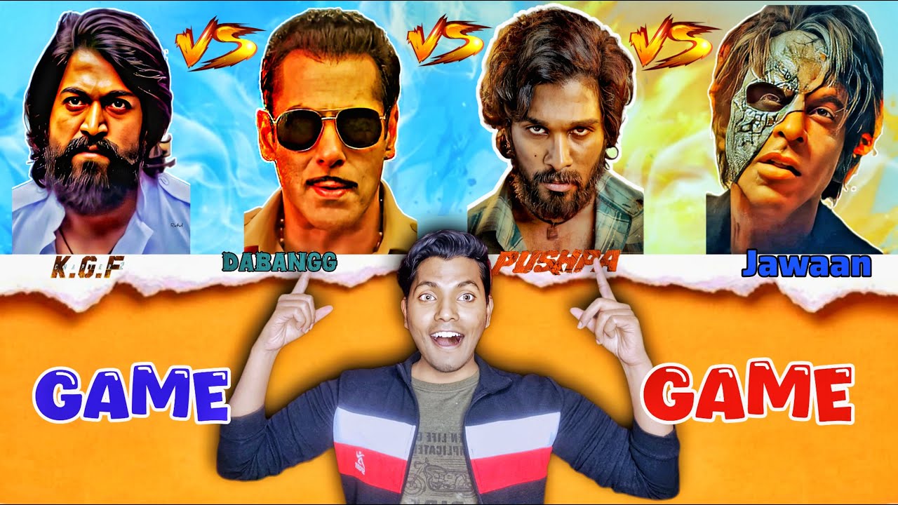 Funny Fun Challenge 🎯 | Movie Actor Challenge | Fun Game Challenge | Fun With Azal | Pushpa Vs KGF