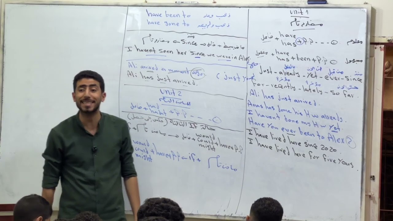 مراجعه ع اول ثلاثه وحدات ثالثه اعدادي ترم اول منهج جديد#بتاع_انجليزي 