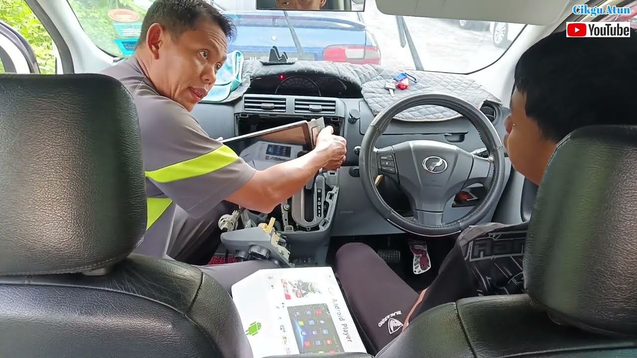 Perodua Alza || cara pasang Android Player || Install android Player Alza 2009 - 2021