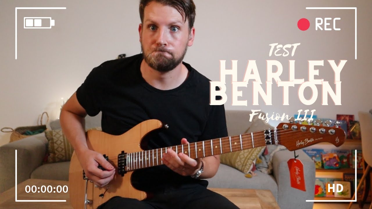 Je test la Harley Benton Fusion HH - Français