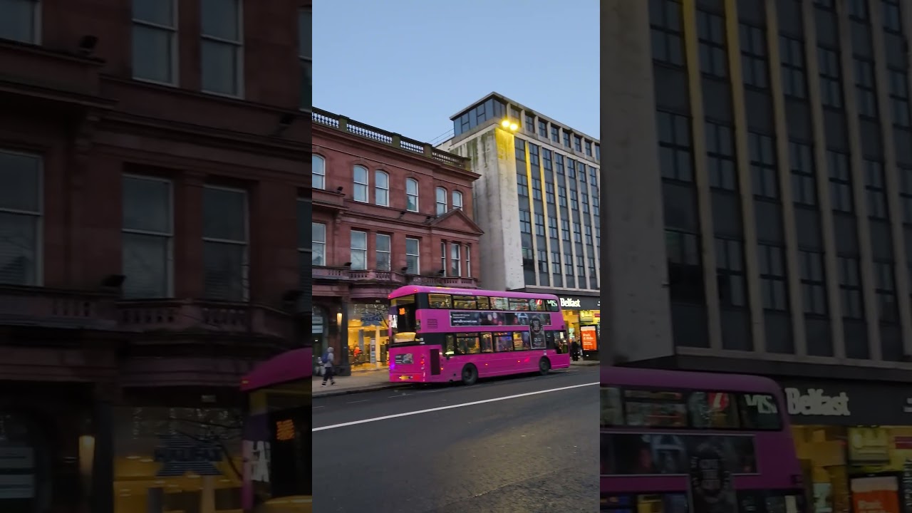 Belfast Northern Ireland city center  