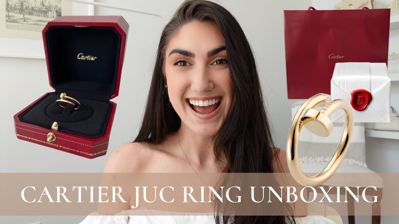 CARTIER JUSTE UN CLOU RING UNBOXING | First Impressions, My Experience | Erin Cara