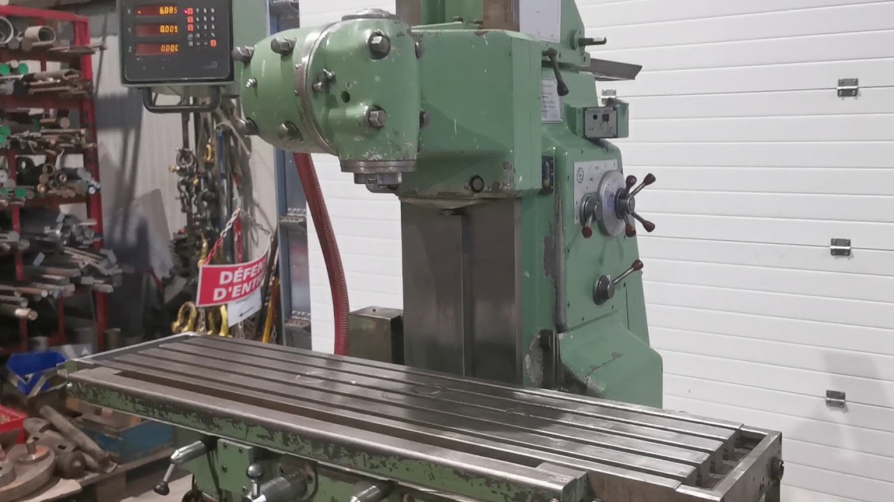 Fraiseuse universelle DUFOUR type F230 - www.retec-machines.com