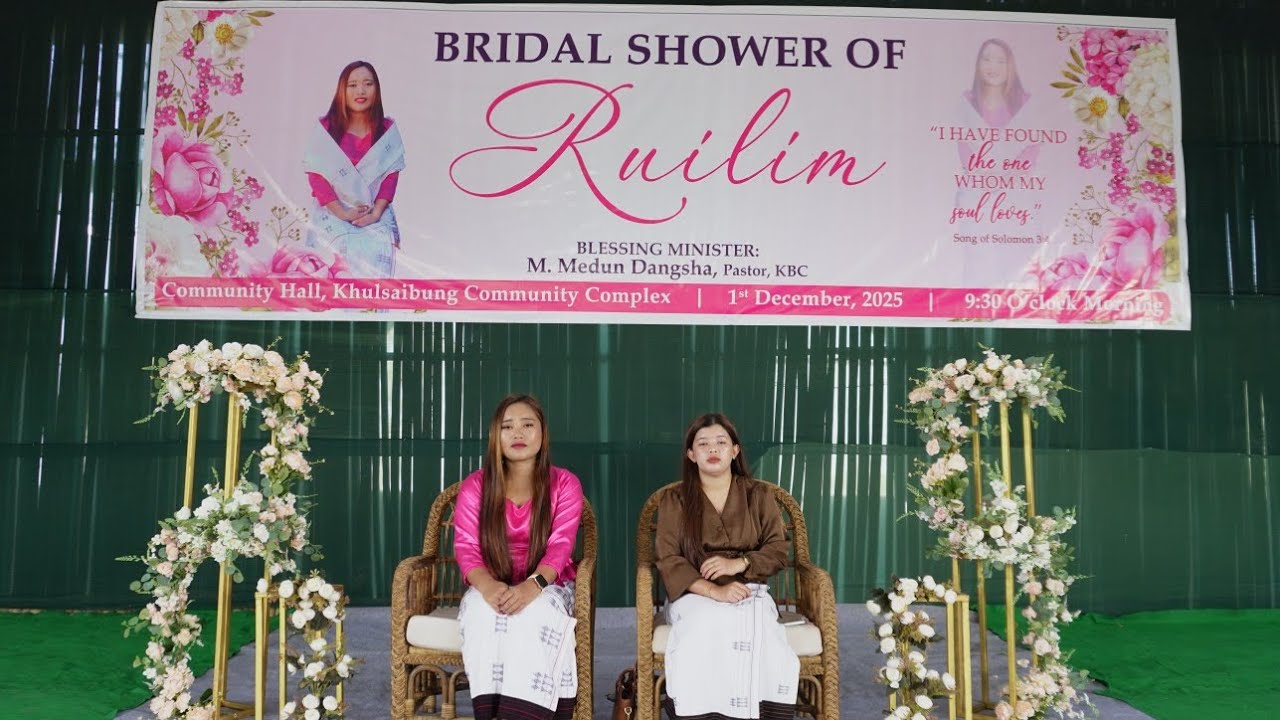 A song dedicated to Miss Ruilim // Bride to be of Kohensome. God bless both of you. 