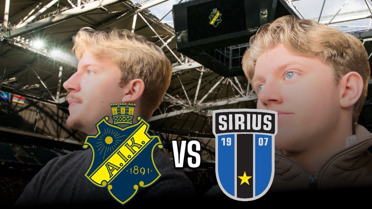 AIK vs SIRIUS - VLOGG (11 maj 2024)