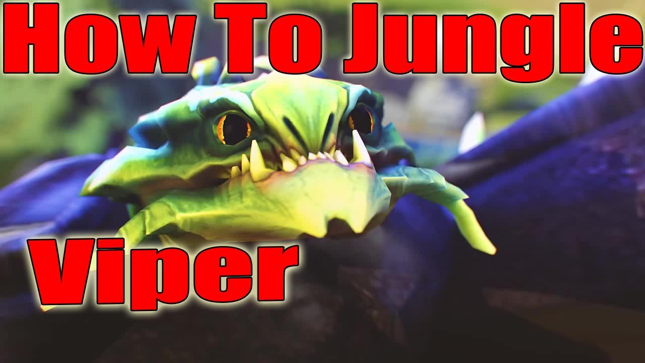 DoTa 2 How To Jungle Viper Patch 7.31 IRG 7500 gold 15 min