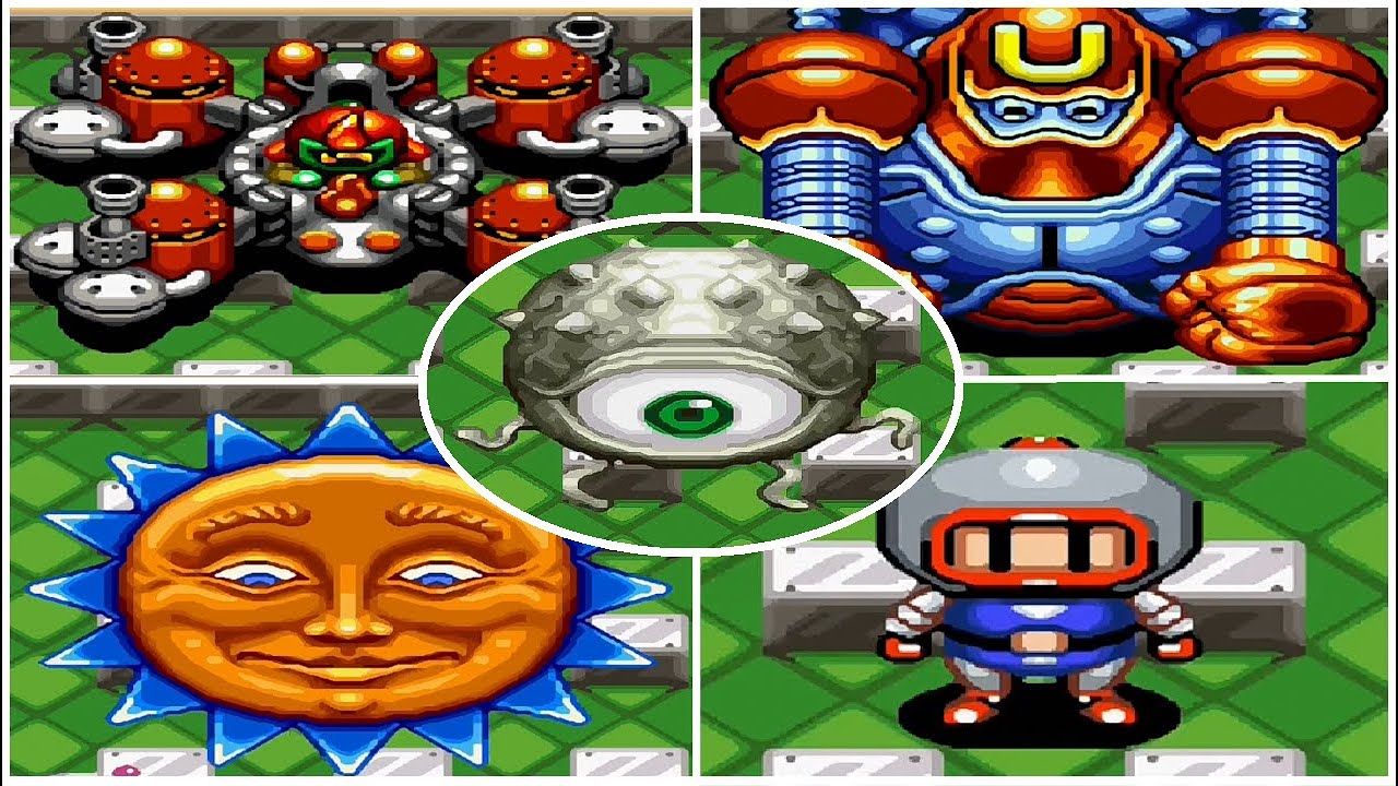 Super Bomberman 2 [All Bosses] [HD] SNES