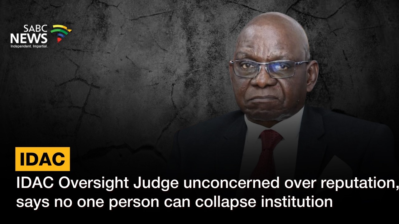 IDAC Oversight Judge unconcerned over reputation, says no one person can collapse institution