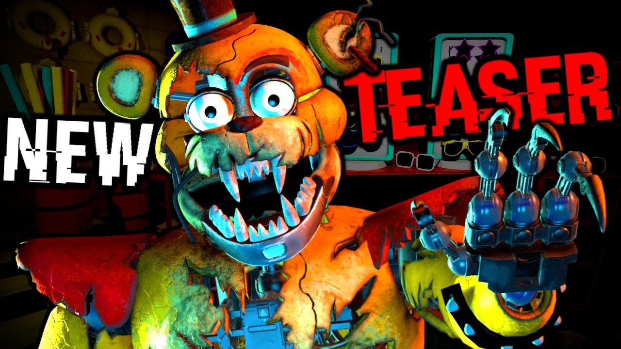 NEWEST FNAF GAME TEASER BY STEEL WOOL?!