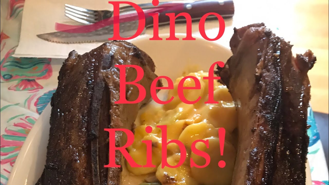 Dinosaur Beef Ribs! Sous Vide!