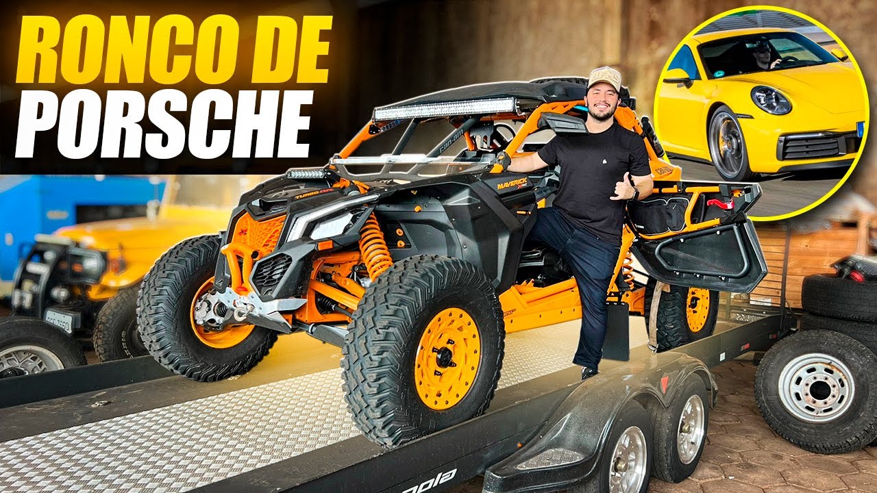 Can-AM Maverick RC com ESCAPE DIRETO!!