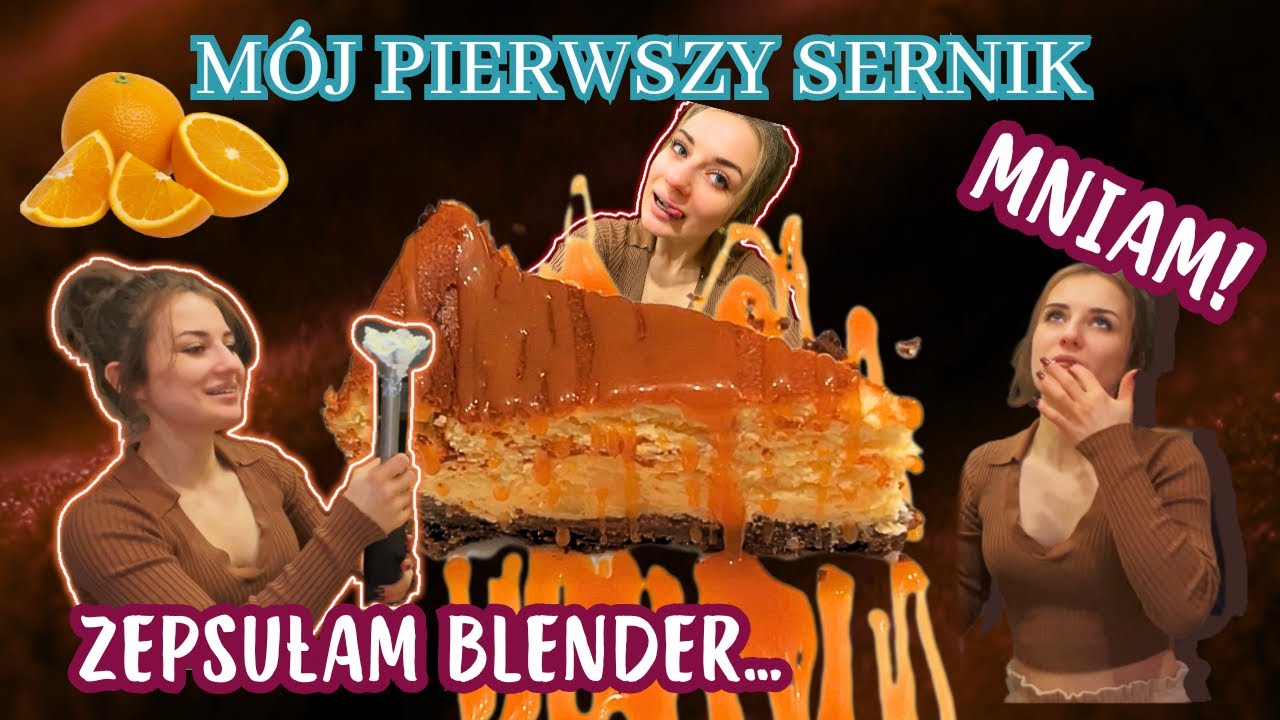 Pierwszy raz robiłam sernik (ser był na ścianach) A jak wyszedł? #celiakia #bezglutenu #sernik