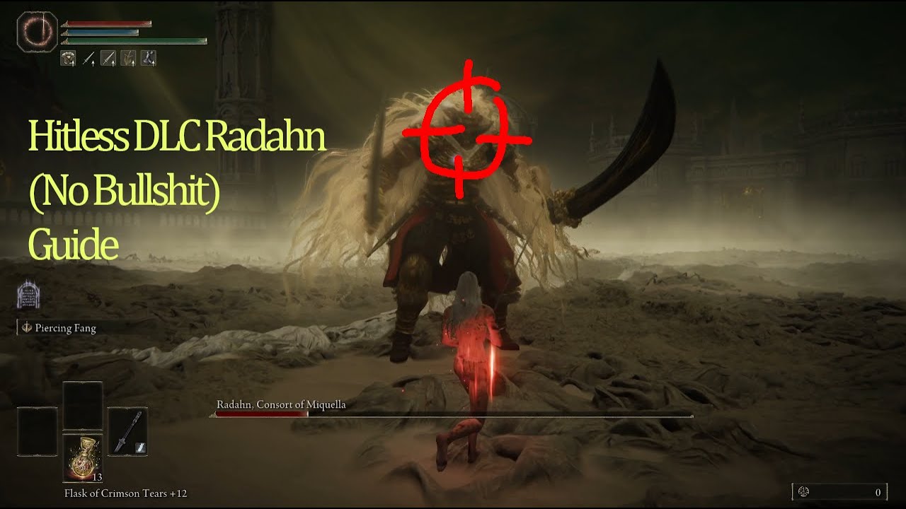 Promised Consort Radahn - In Depth Hitless Guide (No Parries,)