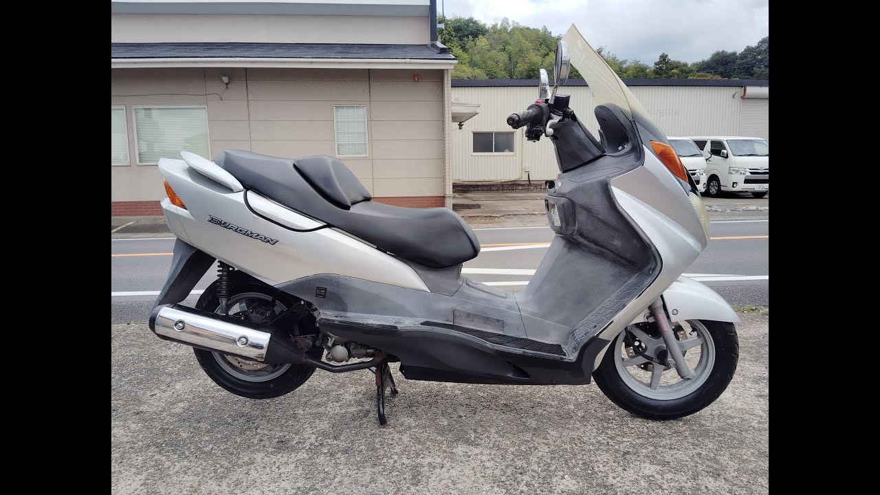 スズキ バーグマン150：SUZUKI BURGMAN150/VTTBR:/8,902Km　スペイン SUZUKI