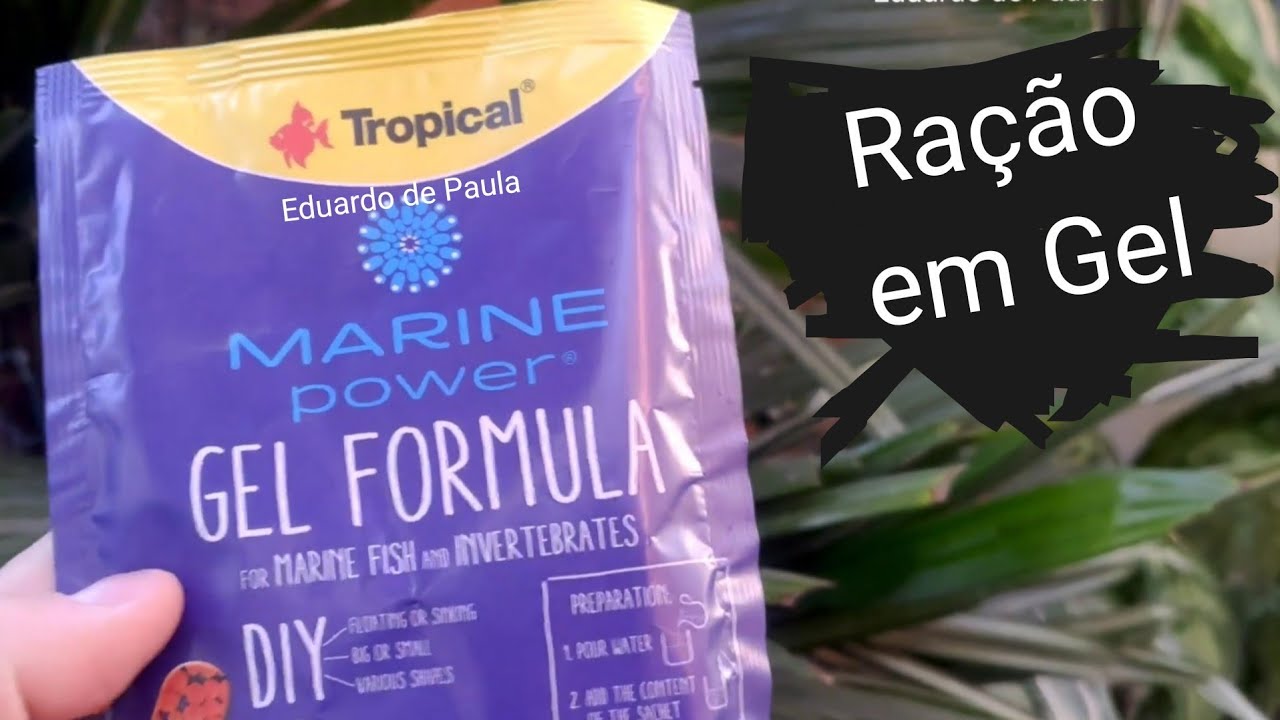 Ração Marine power gel formula