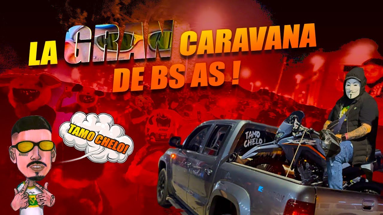 LA GRAN CARAVANA DE MOTOS 🇦🇷 ( Buenos Aires )