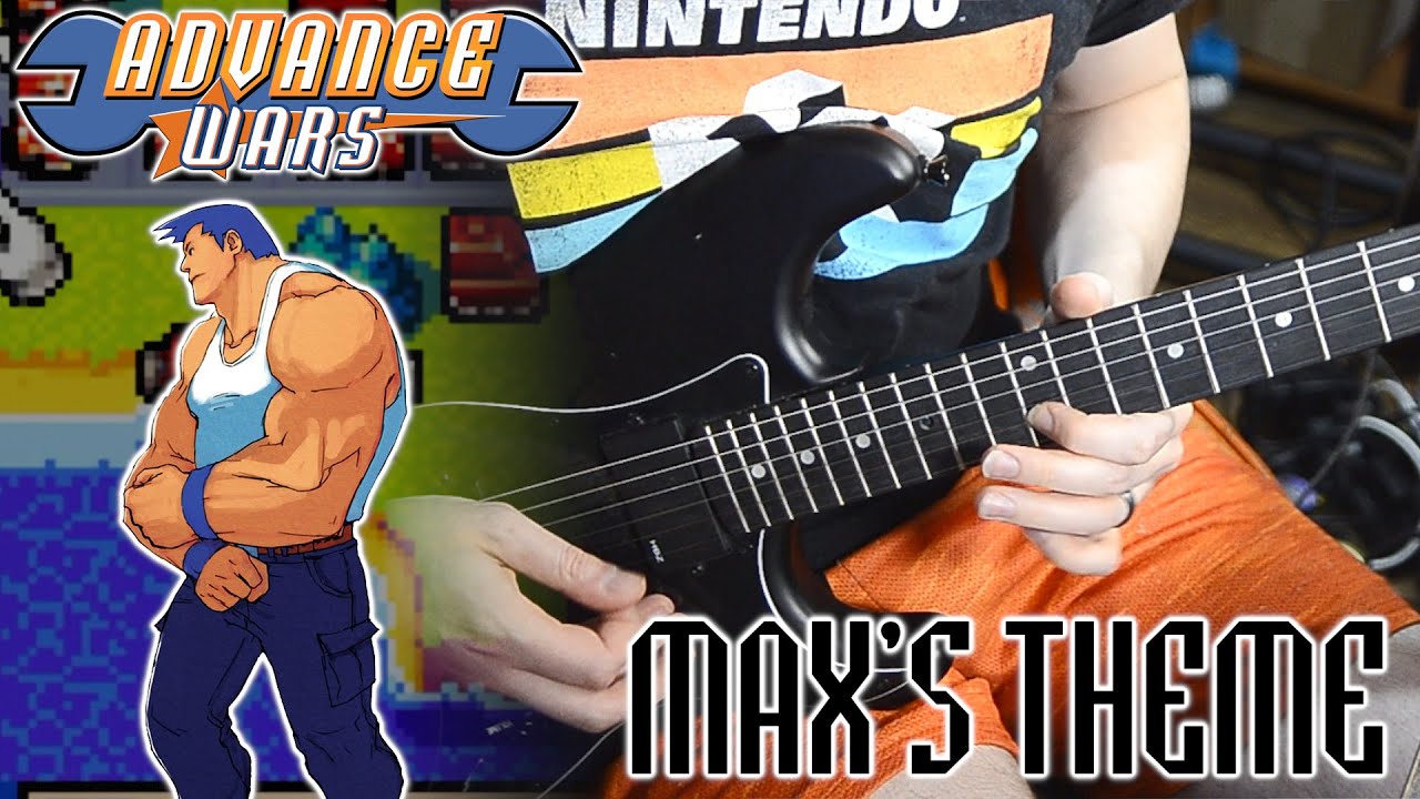 Advance Wars - Max's Theme (Metal Guitar Cover)