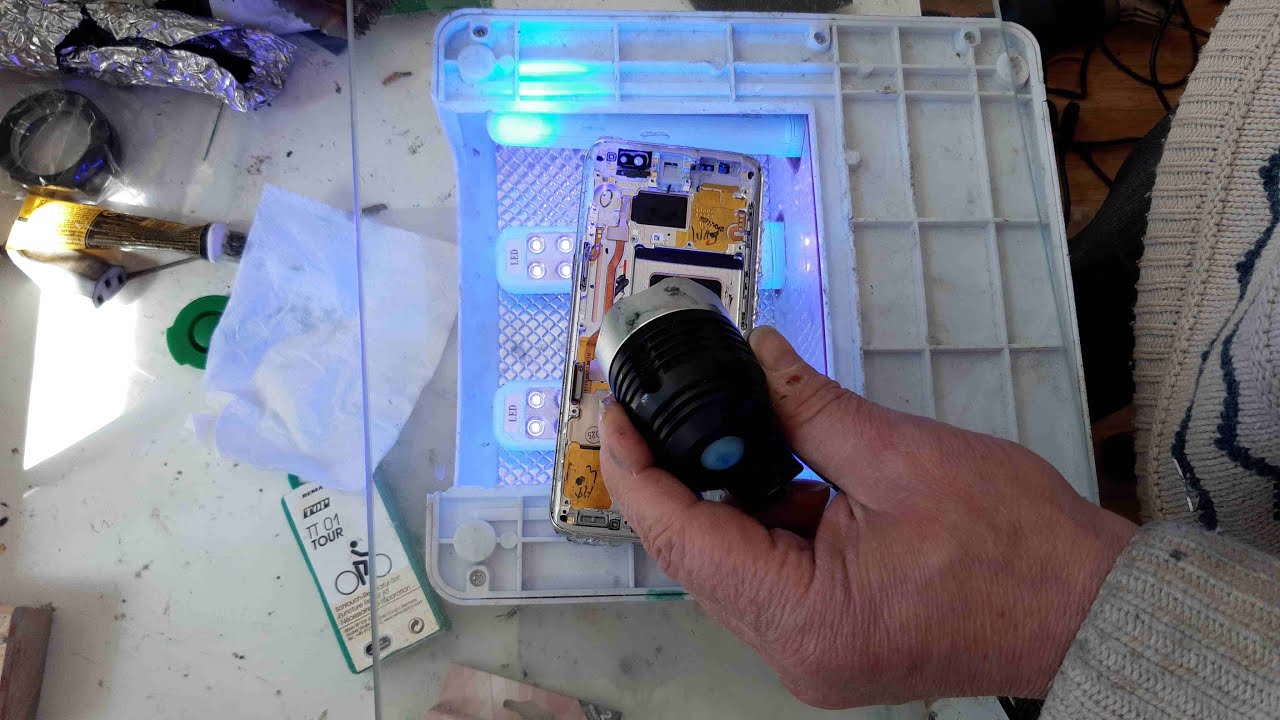 Samsung S8 S9 S10 Glas wechseln Glasbruch  Display selber mit neuer Technik reparieren