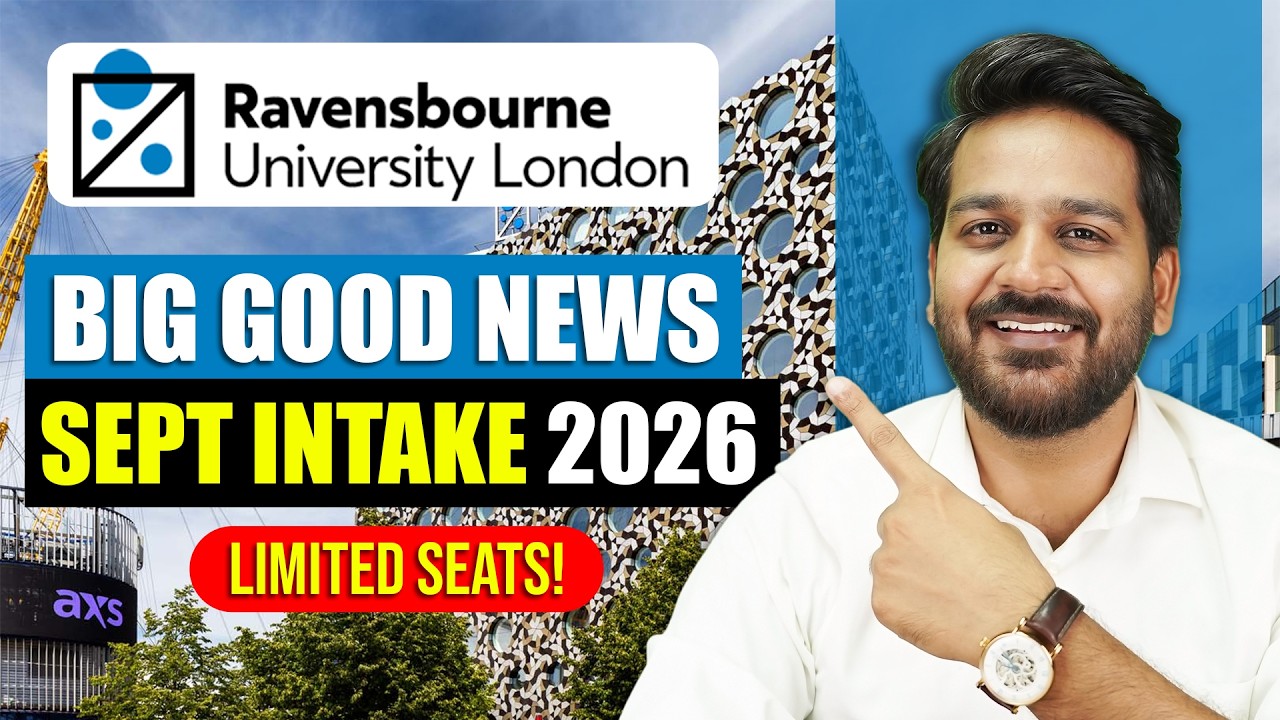 Ravensbourne University London 🇬🇧 Best Benefits for Students | UK September intake 2026